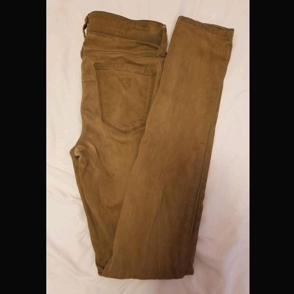 XS Guess Cognac Pants - Picture 1 of 1